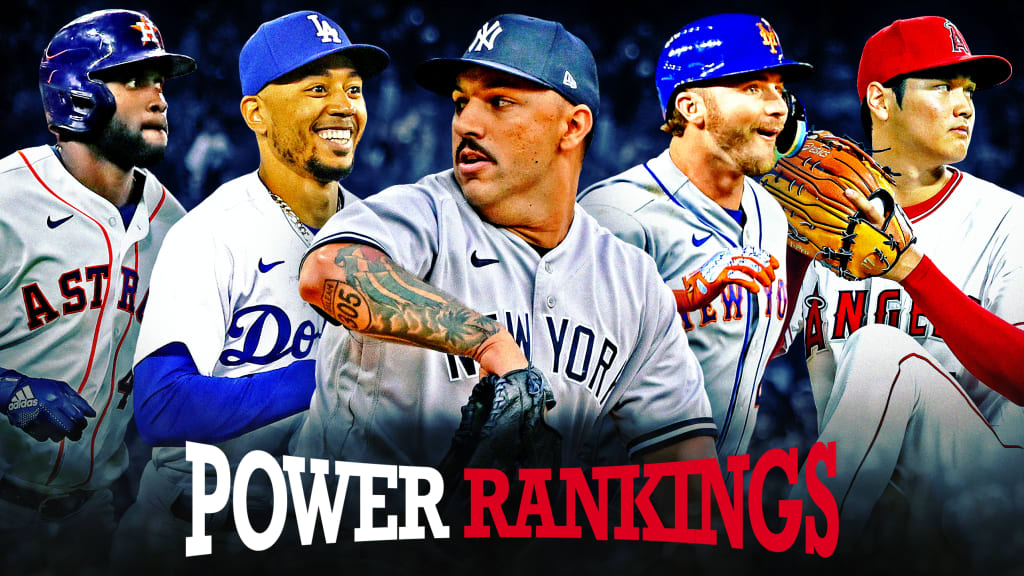 power ranking mlb